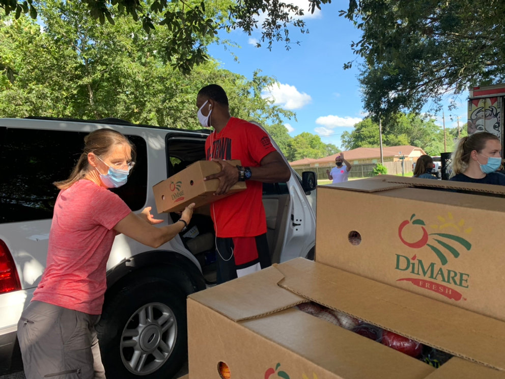 During the course of the pandemic, The Hangar Unity Center hosted several food distribution events to help those who were financially impacted by businesses closing down and other economic issues.